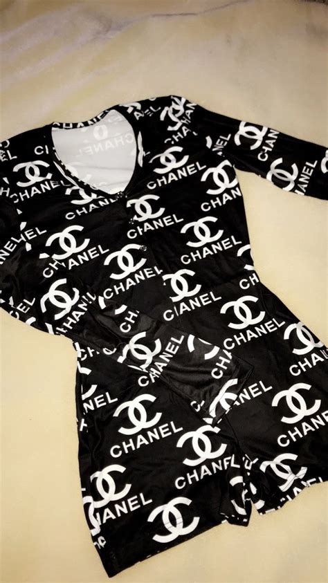 chanel onesie for adults|chanel women's suit new.